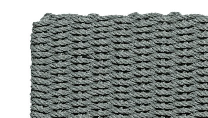 Rope Doormat - Bluestone Solid - Our Boat House