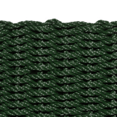Rope Doormat - Evergreen Solid - Our Boat House