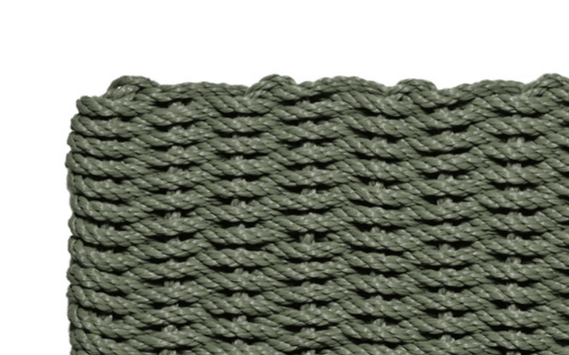 Rope Doormat - Fern Solid - Our Boat House