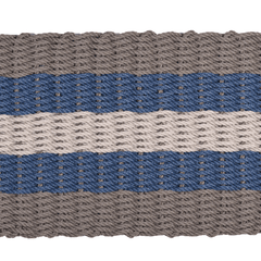 Rope Doormat - Kiawah Shoreline Stripe - Our Boat House