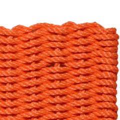 Rope Doormat - Orange Solid - Our Boat House
