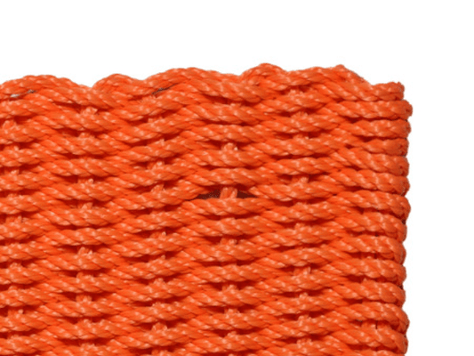 Rope Doormat - Orange Solid - Our Boat House