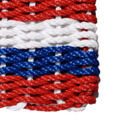 Rope Doormat - Patriotic Stripes - Our Boat House