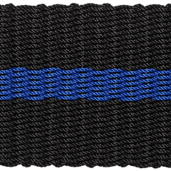 Rope Doormat - Thin Blue Line - Our Boat House