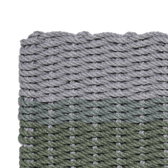 Rope Doormat - Tradewind Coastal Stripe - Our Boat House