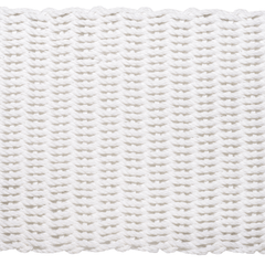 Rope Doormat - White Solid - Our Boat House