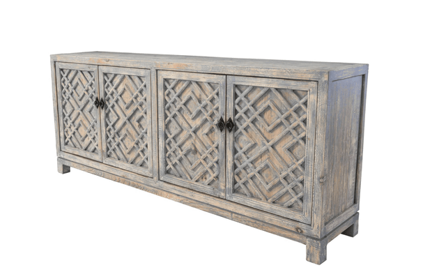 Rosemary Beach Blue - Wash Sideboard - Our Boat House