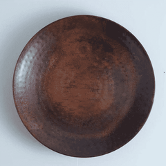 Round Copper Wall Plate Decor - Our Boat House