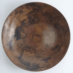 Round Copper Wall Plate Decor - Our Boat House