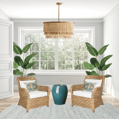 Royal Palm Water Hyacinth Occasional Chairs - Our Boat House