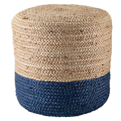 Sabal Cylinder Jute Pouf - Multiple Colors - Our Boat House