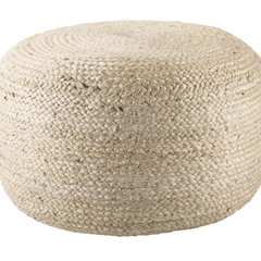 Sabal Jute Extra Large Pouf - Our Boat House