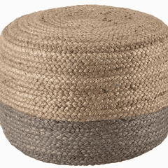 Sabal Jute Pouf - Multiple Colors - Our Boat House