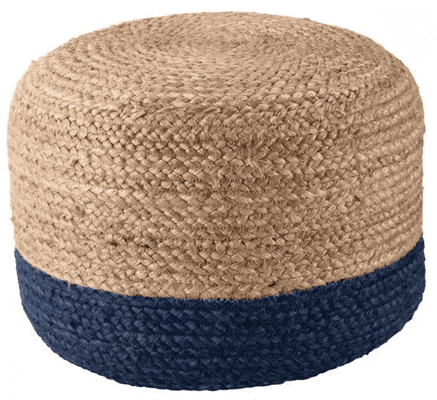 Sabal Jute Pouf - Multiple Colors - Our Boat House