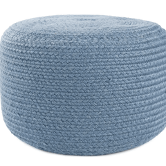 Sabal Solar Indoor/Outdoor Pouf - Multiple Colors - Our Boat House