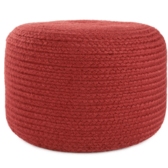 Sabal Solar Indoor/Outdoor Pouf - Multiple Colors - Our Boat House