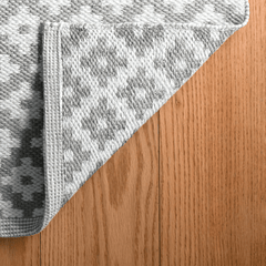 Samode Indoor/Outdoor Rug - Grey - Our Boat House