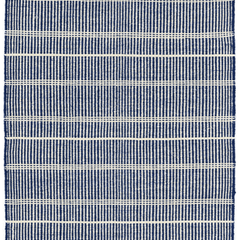 Samson Navy Handwoven Indoor/Outdoor Rug - Our Boat House