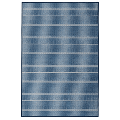 Samson Navy Machine Washable Rug - Our Boat House