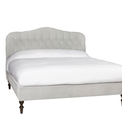 Santa Cruz Upholstered Bed - King - Our Boat House