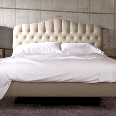 Santa Cruz Upholstered Bed - King - Our Boat House
