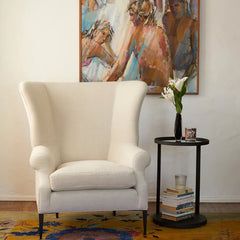 Santa Monica Upholstered Wing Chair - Our Boat House
