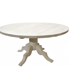 Santa Rosa Whitewash Dining Table - Our Boat House