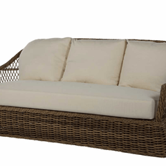 Sarasota Outdoor Wicker Sofa - Raffia - Our Boat House