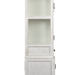Saratoga Colonial - Style Hutch In White Wash - Our Boat House