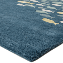 School of Fish Wool Rug - Our Boat House