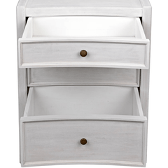 Sea Watch Three Drawer Bedside Chest - Our Boat House