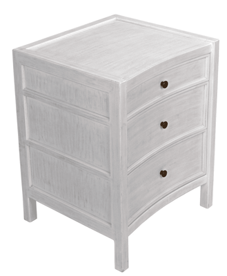 Sea Watch Three Drawer Bedside Chest - Our Boat House