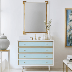 Seaglass Vanity - Our Boat House