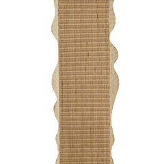 Seaside Woven Skirted Console Table - Our Boat House