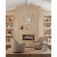 Sebastian Sandstone Lantern Chandelier - Two Sizes - Our Boat House