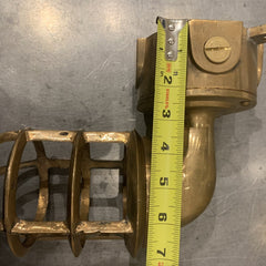 Ship Passageway Lights - 90 Degrees in Brass Finish - Our Boat House