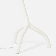 Shona Arc White Floor Lamp - Our Boat House