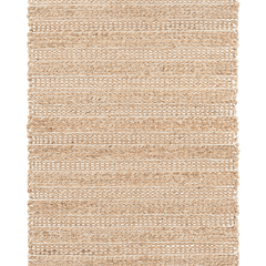 Simba Ivory Handwoven Jute Rug - Our Boat House