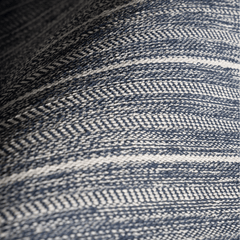 Skipper Stripe Handwoven Indoor/Outdoor Rug - Navy - Our Boat House