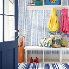 Skyler Stripe Handwoven Indoor/Outdoor Rug - Our Boat House