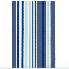 Skyler Stripe Handwoven Indoor/Outdoor Rug - Our Boat House