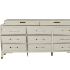 Sofie Cerused White Dresser - Our Boat House