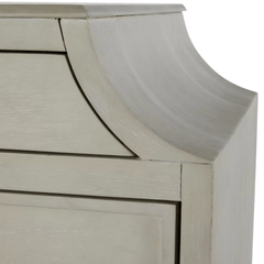 Sofie Cerused White Dresser - Our Boat House