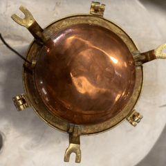 Solid Brass Four Bar Light - Our Boat House