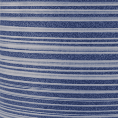 Somerset Indigo Striped Lamp - Our Boat House
