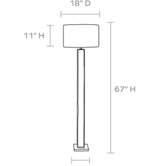 Sophia Shell Floor Lamp - Our Boat House