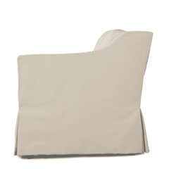 South Seas II Outdoor Slipcovered Swivel Lounge Chair - Our Boat House