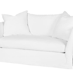 St. Bart's 72in Slipcovered Studio Sofa - Our Boat House