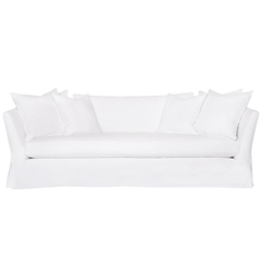 St. Bart's 84in Slipcovered Conventional Queen Sleeper Sofa - Our Boat House