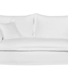 St. Lucia 3pc Slipcovered Sectional w/LAF Sofa - Our Boat House
